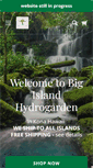 Mobile Screenshot of bigislandhydrogarden.com