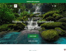 Tablet Screenshot of bigislandhydrogarden.com